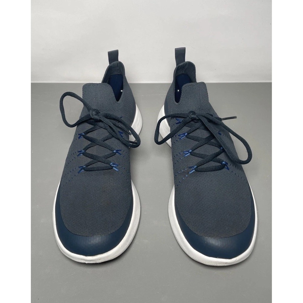 GRUNDENS Seaknit Boat Shoes Men's Size 11.5 Navy Blue Sneakers